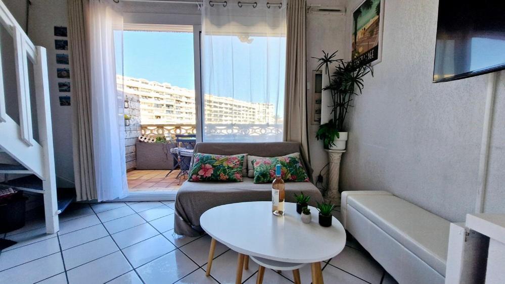 Le Chrystina - T2 Au Port Avec Terrasse Vue - Parking Wifi Clim Apartamento